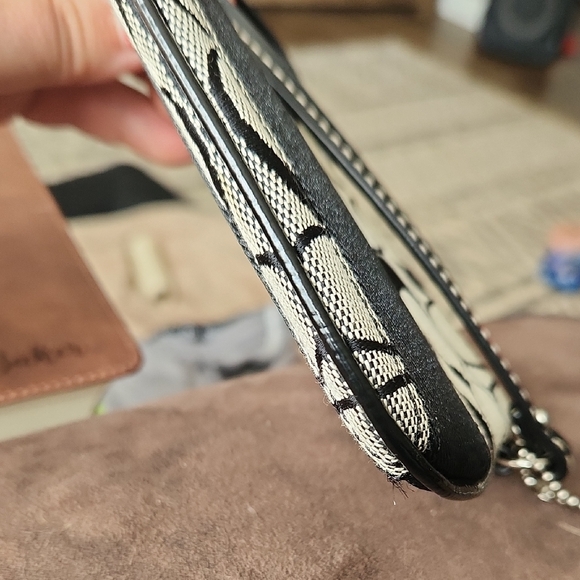 Coach Black and Grey Wristlet - Picture 9 of 11